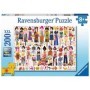 Puzzle flori si prieteni 200 piese